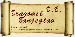 Dragomil Banjeglav vizit kartica
